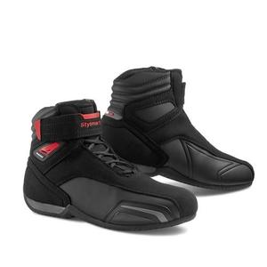 Stylmartin Vector črno-rdeči motoristični škornji