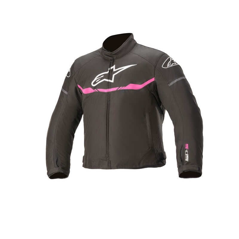 Alpinestars T-SP S nepremočljiva otroška motoristična jakna vijolične in črne barve