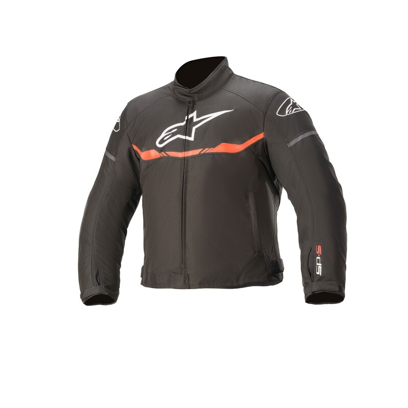 Alpinestars T-SP S nepremočljiva otroška motoristična jakna Bela, rdeča in črna