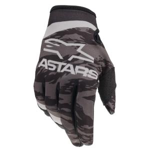 Alpinestars Radar otroške rokavice za motokros črne in sive barve
