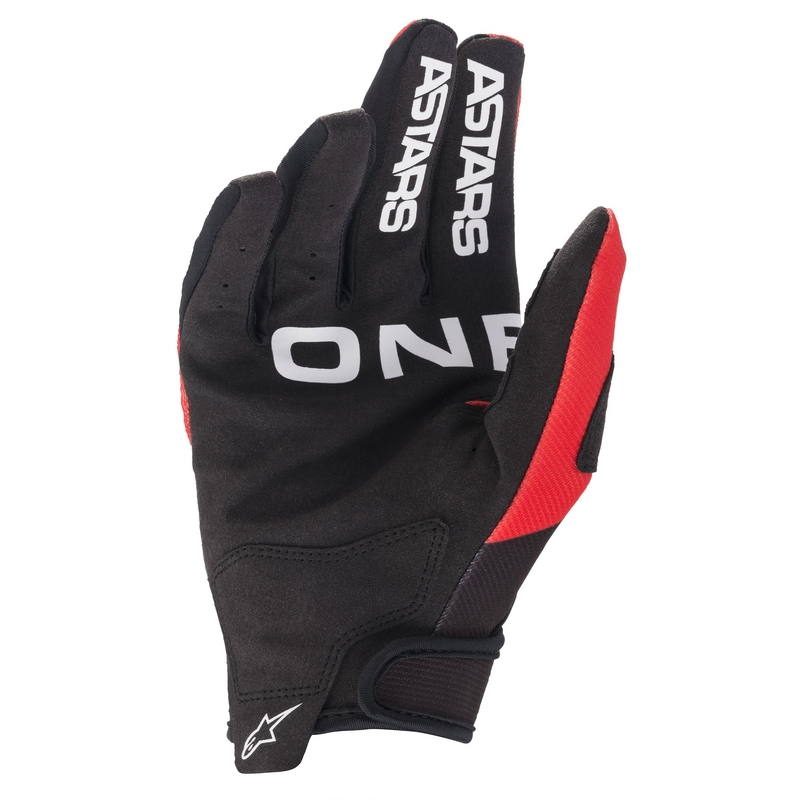 Alpinestars Radar Otroške rokavice za motokros črno-rdeče barve
