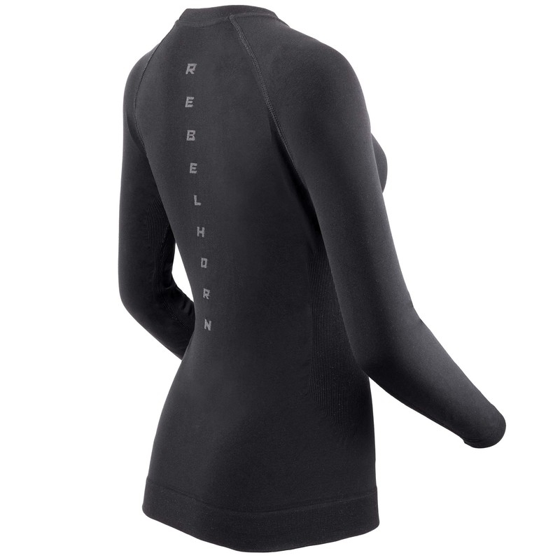 Rebelhorn Freeze II Ženska termalna majica Black