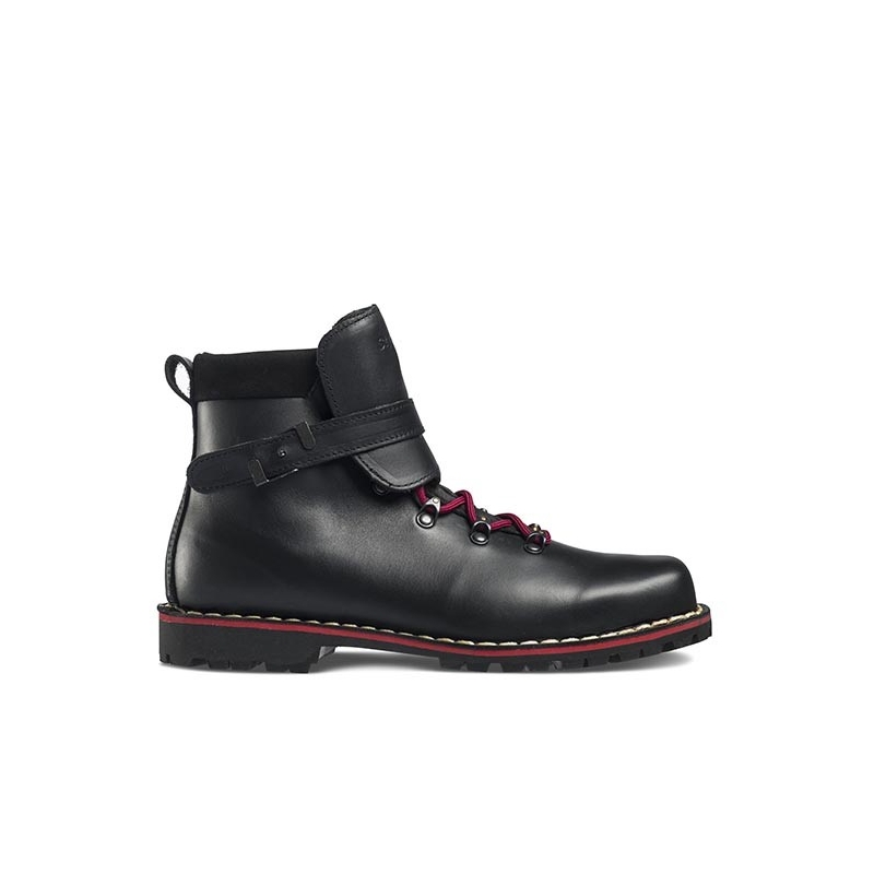 Stylmartin Red Rebel Black Motorcycle Boots