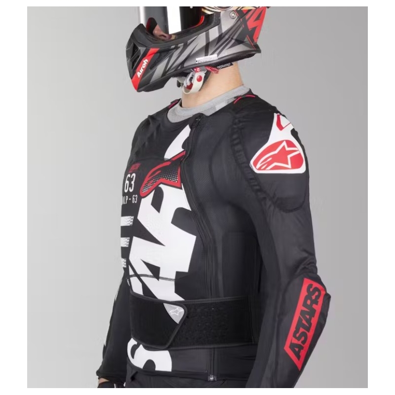 Alpinestar Sequence Protection Črna, bela in rdeča zaščita telesa