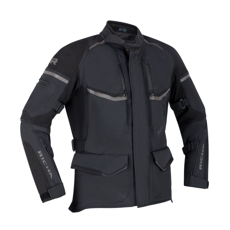 Ženska motoristična jakna RICHA Atlantic 2 Gore-Tex black razprodaja