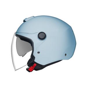 Odprta motoristična čelada NEXX Y.10 Plain pastelno modra