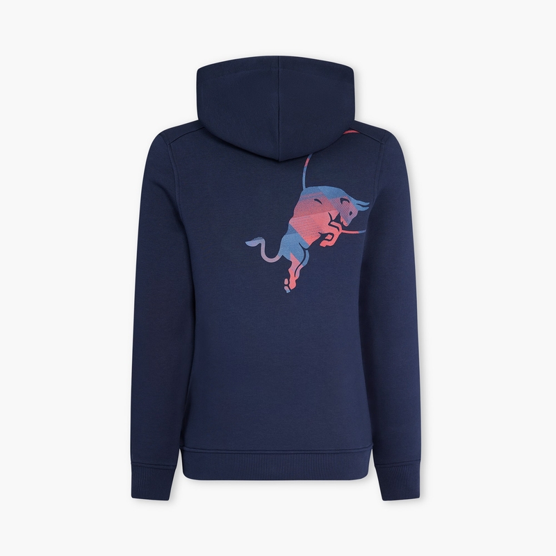 Mikina s kapuco Red Bull Graphic blue