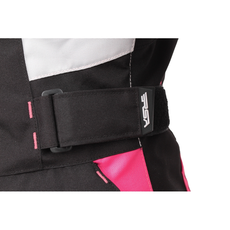 Ženska motoristična jakna RSA EXO 2 black-grey-pink razprodaja