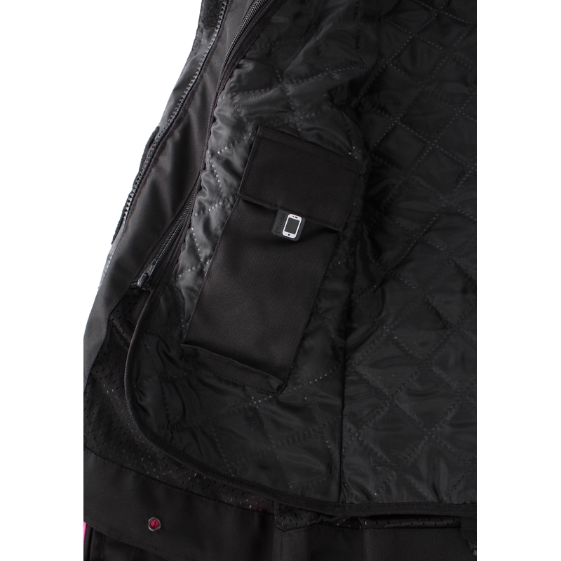 Ženska motoristična jakna RSA EXO 2 black-grey-pink razprodaja