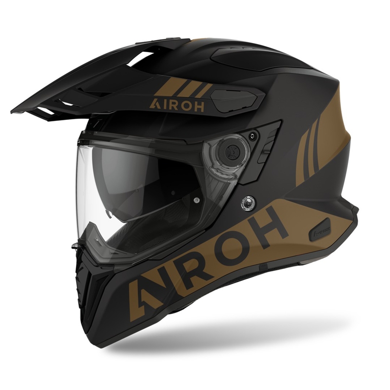 Enduro čelada Airoh Commander Factor black-gold razprodaja