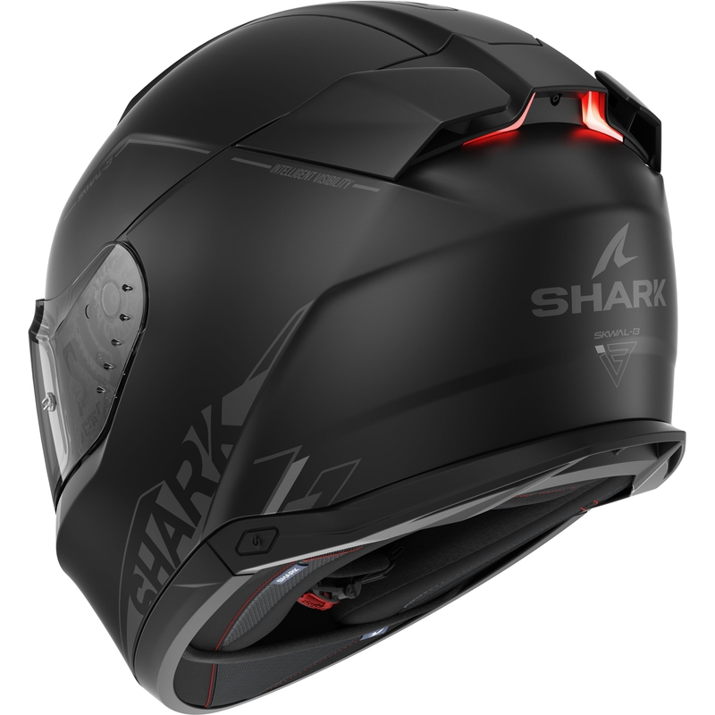 Integralna motoristična čelada SHARK Skwal i3 Blank SP black matt
