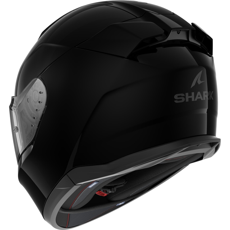 Integralna motoristična čelada SHARK D-SKWAL 3 Blank black glossy
