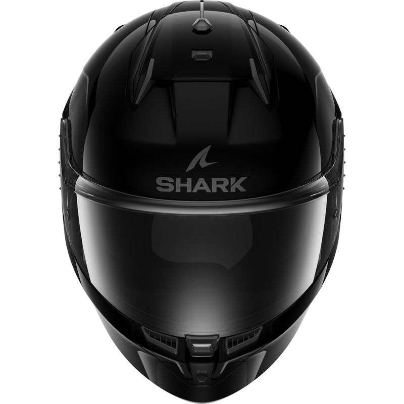 Integralna motoristična čelada SHARK D-SKWAL 3 Blank black glossy
