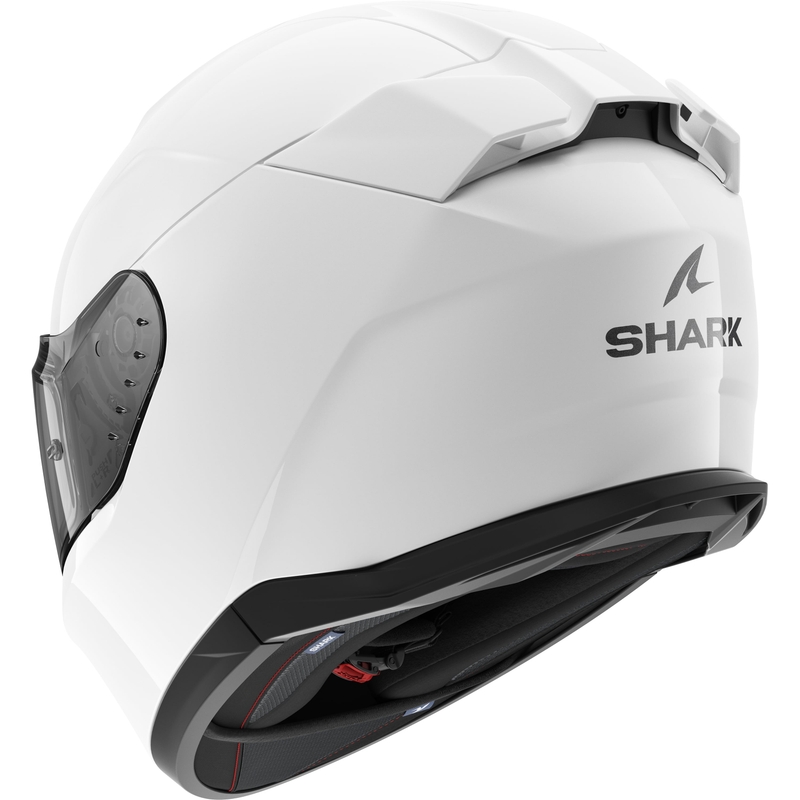 Integralna motoristična čelada SHARK D-SKWAL 3 Blank white glossy