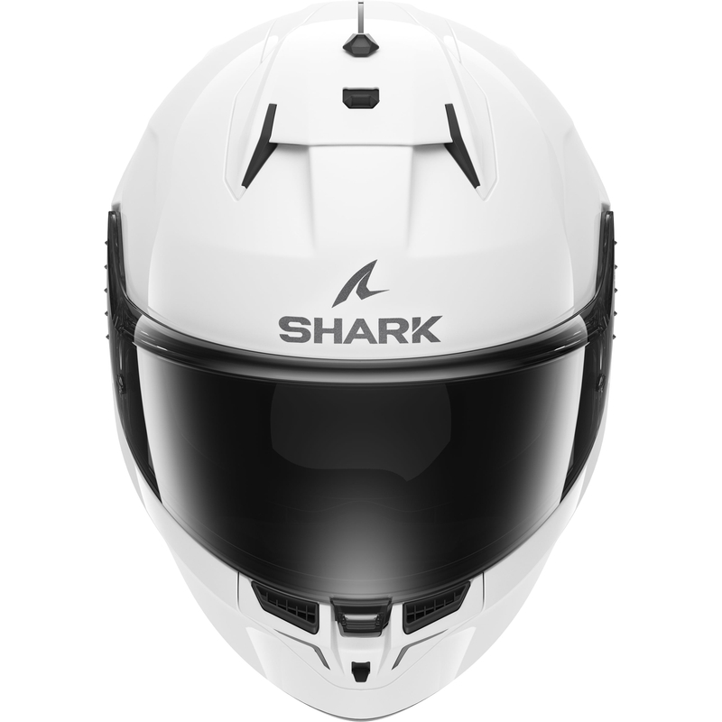 Integralna motoristična čelada SHARK D-SKWAL 3 Blank white glossy