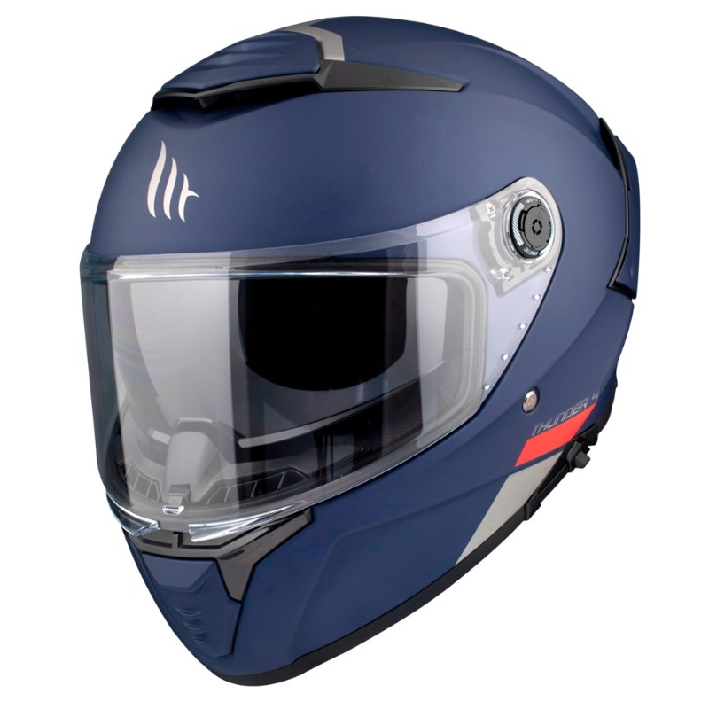 Integralna motoristična čelada MT FF118SV Thunder 4 SV modra mat razprodaja