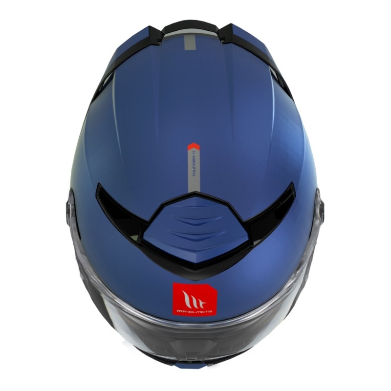 Integralna motoristična čelada MT FF118SV Thunder 4 SV modra mat razprodaja