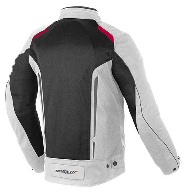 Motoristična jakna SEVENTY DEGREES SD-JT32 black-grey-red