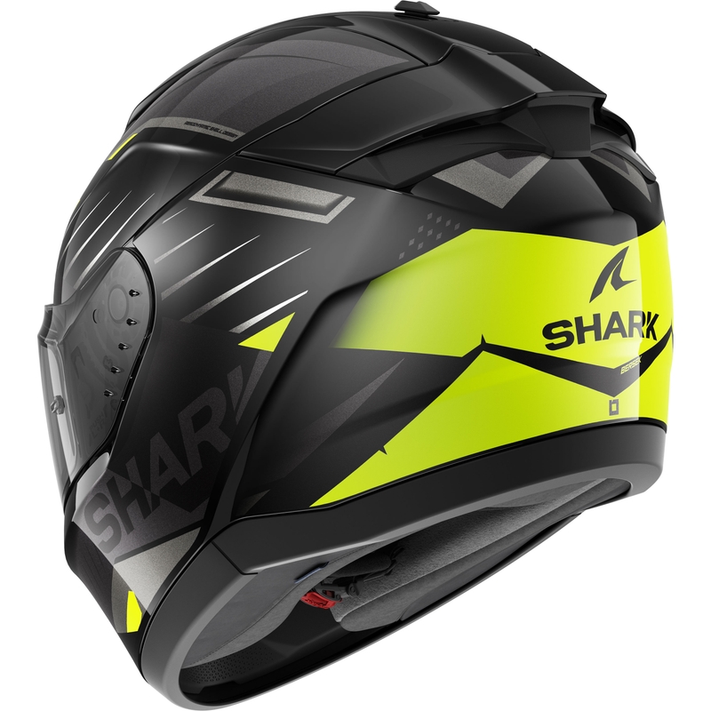 Integralna motoristična čelada SHARK RIDILL 2 BERSEK črno-sivo-fluo rumena