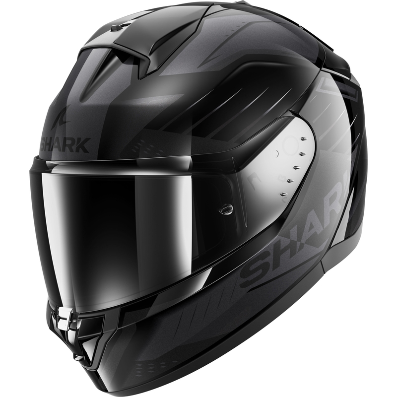 Integralna motoristična čelada SHARK RIDILL 2 BERSEK črno-siva