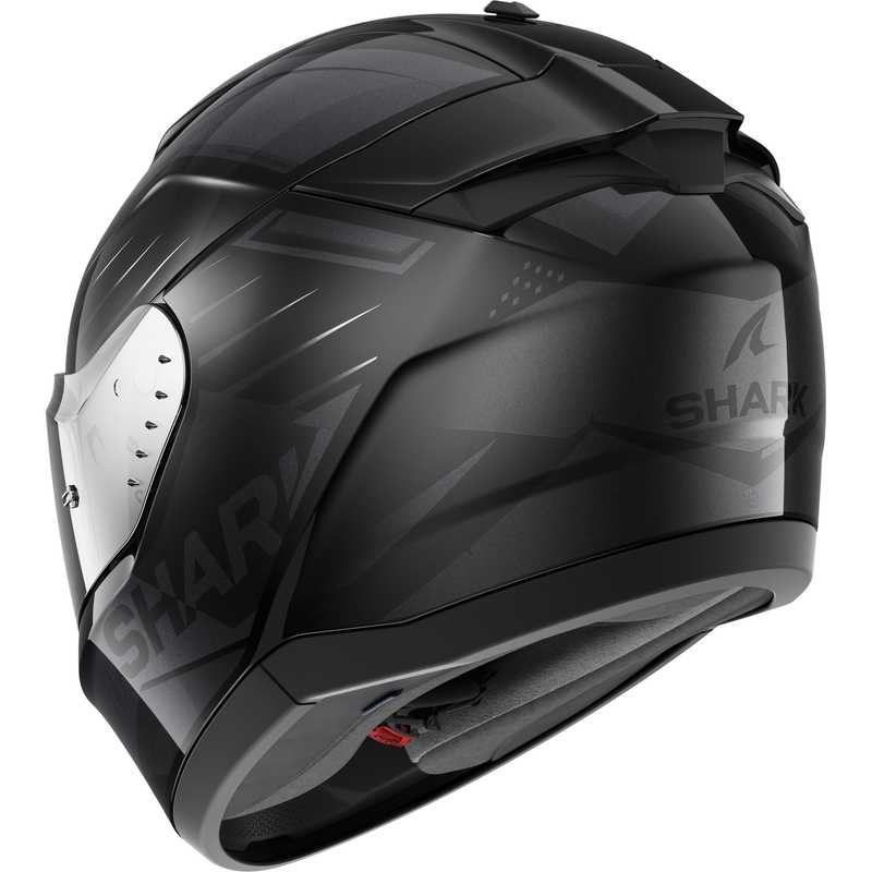 Integralna motoristična čelada SHARK RIDILL 2 BERSEK črno-siva