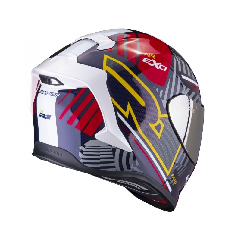 Integralna čelada Scorpion EXO-R1 EVO Air Victory rdeče-modro-rumena