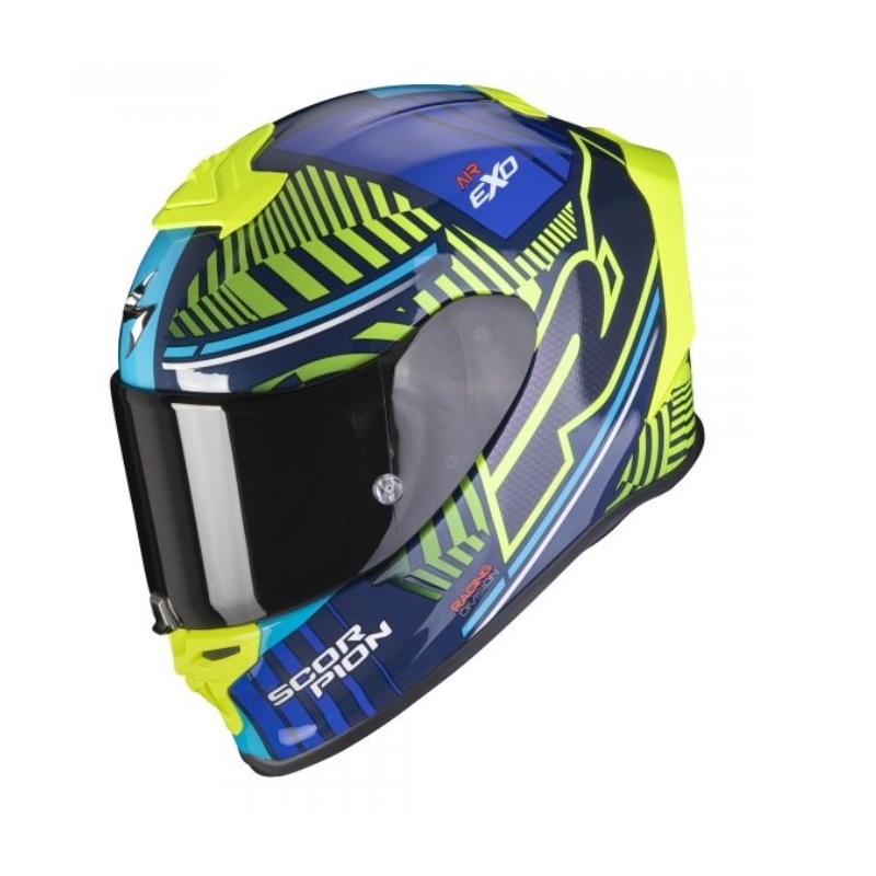 Integralna čelada Scorpion EXO-R1 EVO Air Victory blue-fluo yellow