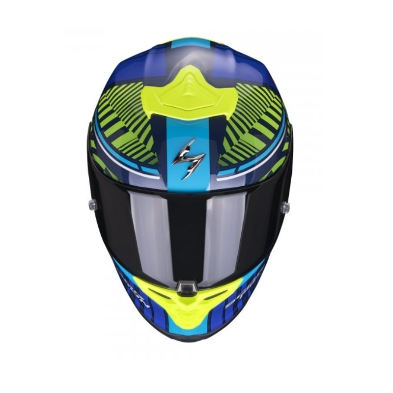 Integralna čelada Scorpion EXO-R1 EVO Air Victory blue-fluo yellow