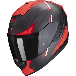 Integralna čelada Scorpion EXO-1400 EVO Carbon Air Kendal črno-rdeča
