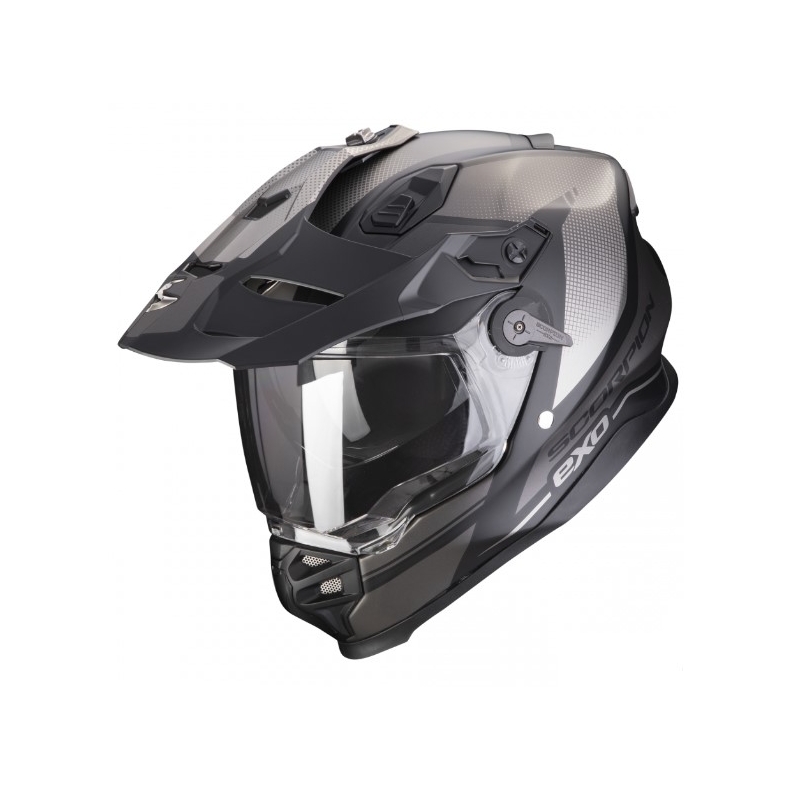 Motoristična čelada SCORPION ADF-9000 AIR Trail black-silver