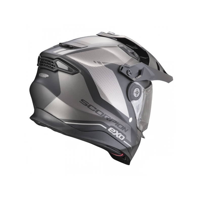 Motoristična čelada SCORPION ADF-9000 AIR Trail black-silver