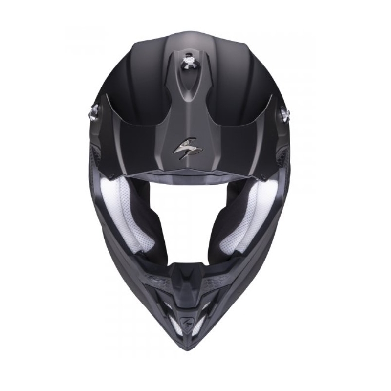 Motokros čelada Scorpion VX-16 EVO AIR Solid black mat