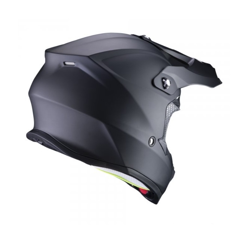 Motokros čelada Scorpion VX-16 EVO AIR Solid black mat