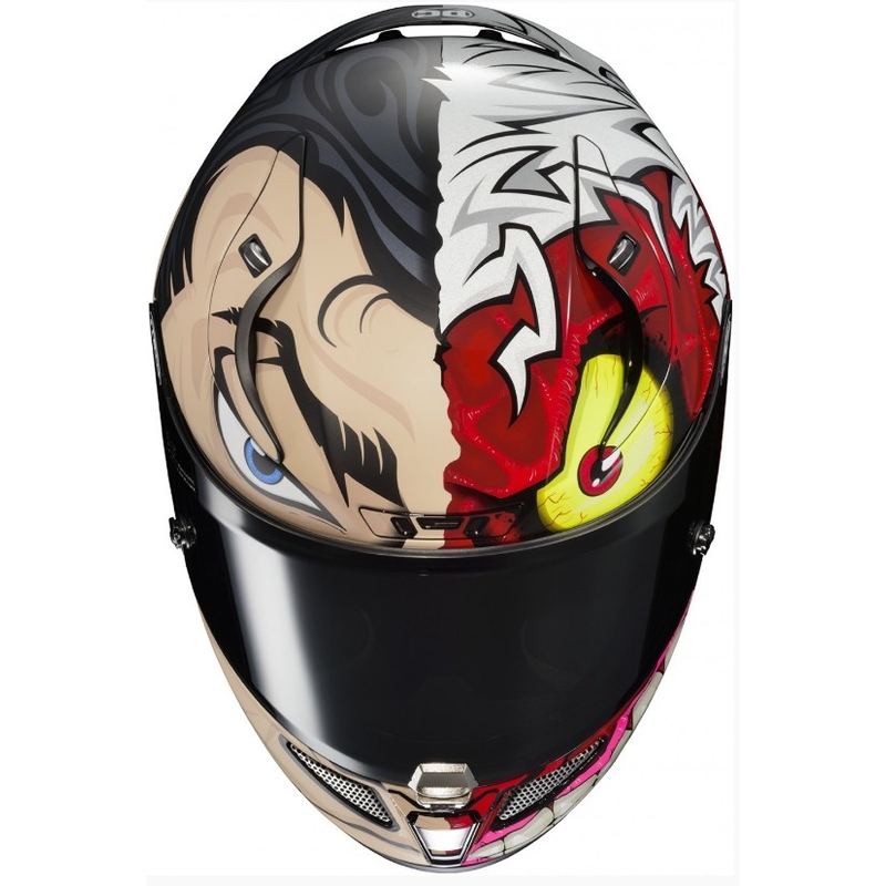 Integralna motoristična čelada HJC RPHA 11 TWO FACE DC COMICS MC1SF večbarvna