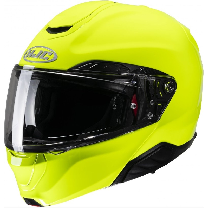 Preklopna motoristična čelada HJC RPHA 91, fluo zelena