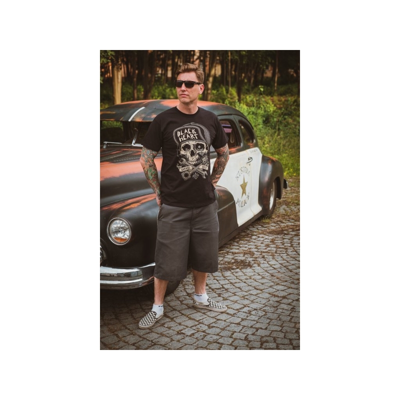 Moška majica Black Heart Garage Built