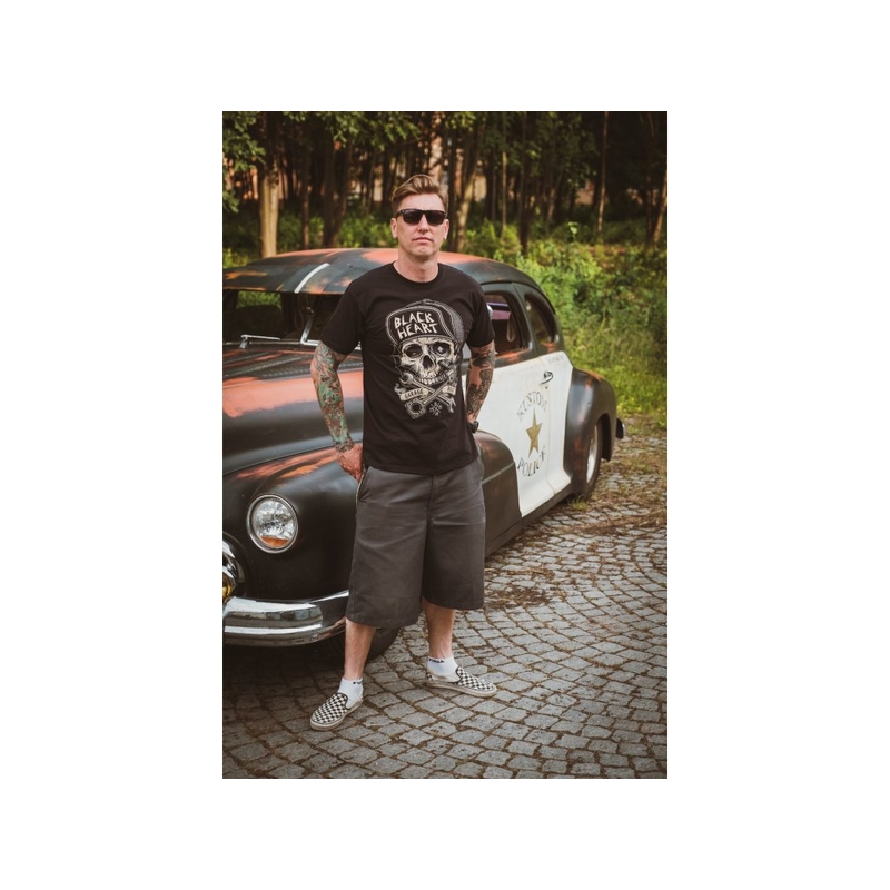 Moška majica Black Heart Garage Built