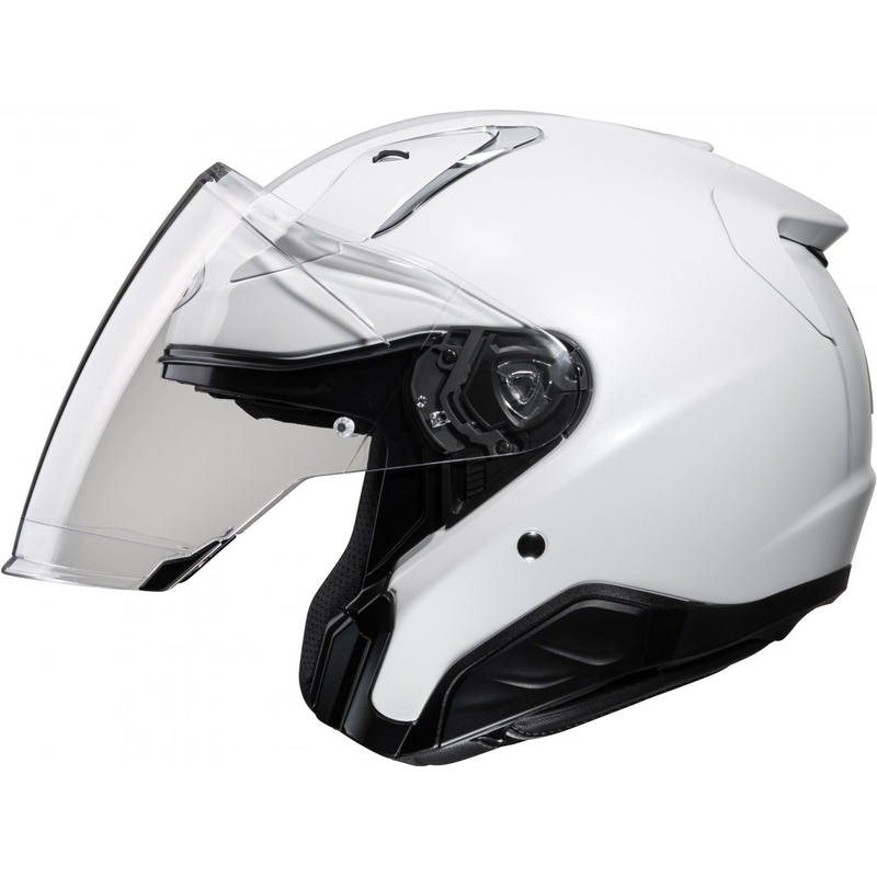 Odprta motoristična čelada HJC RPHA 31 Solid pearl white