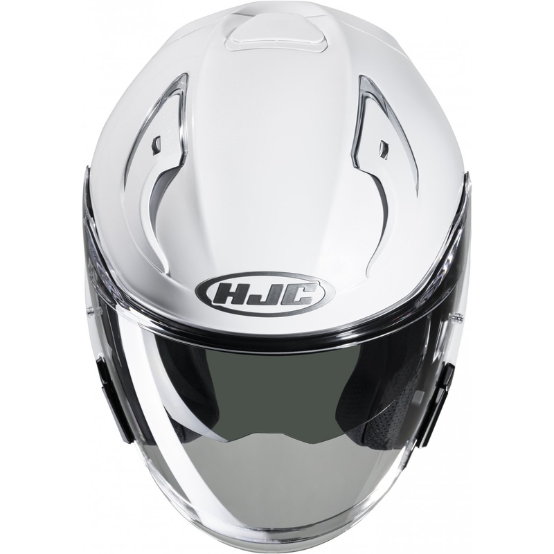Odprta motoristična čelada HJC RPHA 31 Solid pearl white