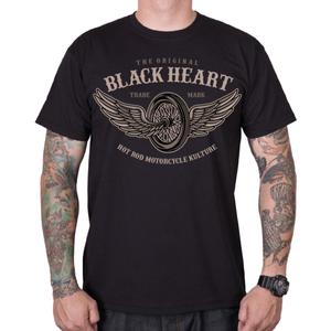 Moška majica Black Heart Wings
