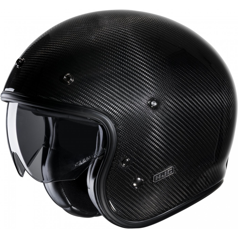 HJC V31 Carbon Open čelada črna