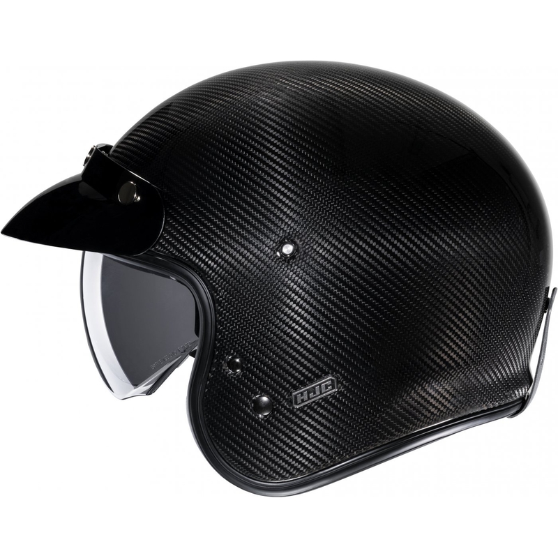 HJC V31 Carbon Open čelada črna