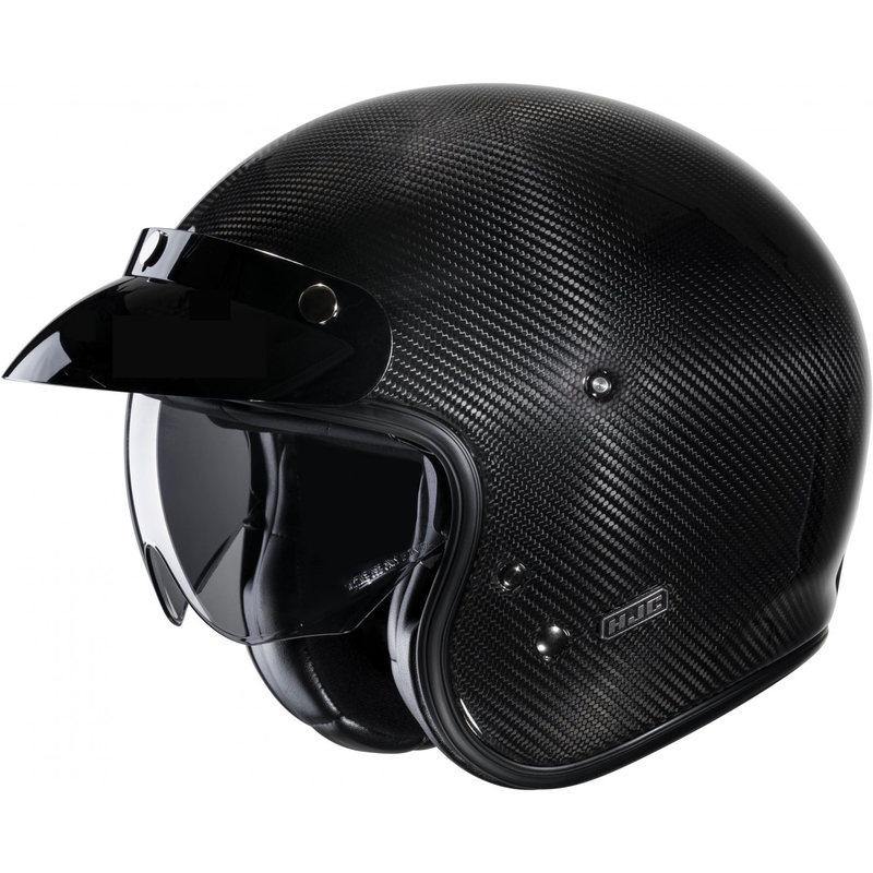HJC V31 Carbon Open čelada črna
