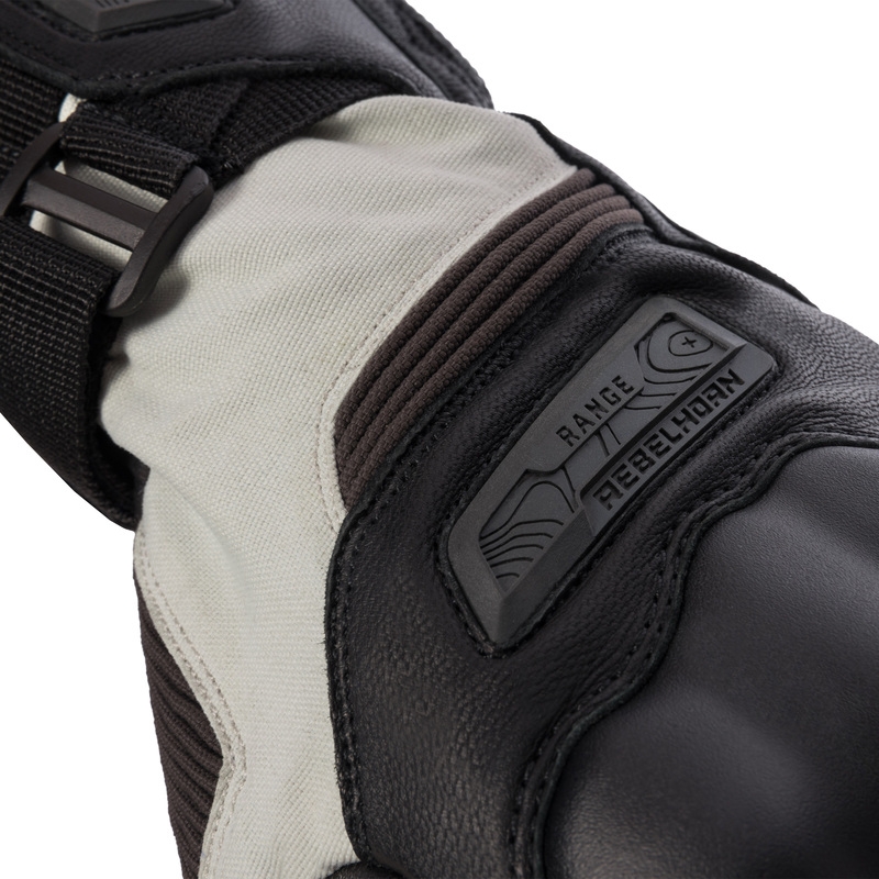 Motoristične rokavice Rebelhorn Range black-grey