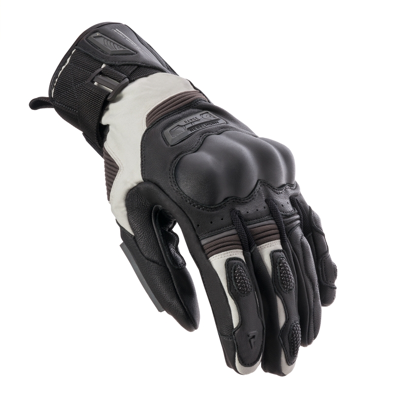 Motoristične rokavice Rebelhorn Range black-grey