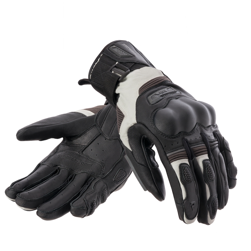 Motoristične rokavice Rebelhorn Range black-grey