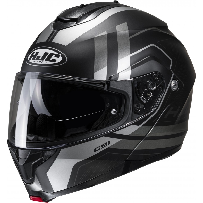 HJC C91 Octo MC5SF črno-siva motoristična čelada s prevračanjem