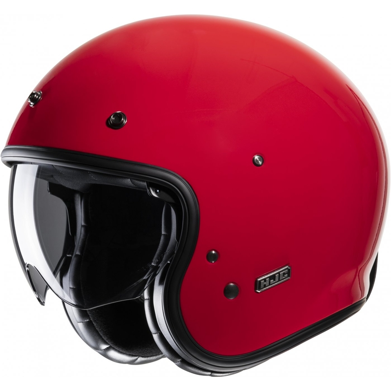Odprta motoristična čelada HJC V31 Solid red