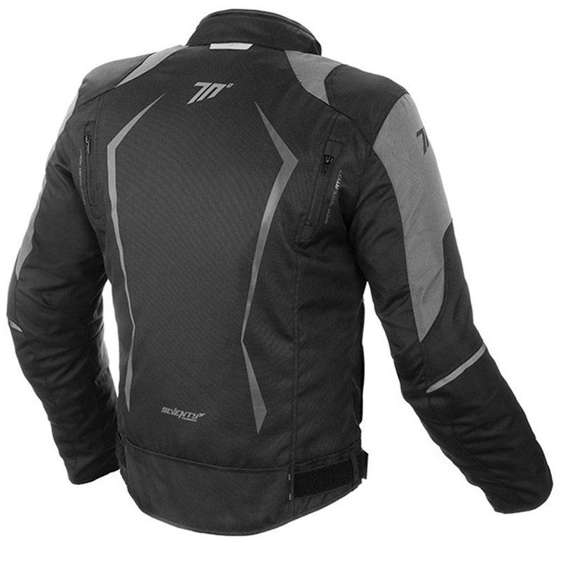 Motoristična jakna SEVENTY DEGREES SD-JR47 black-grey