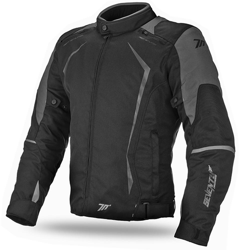 Motoristična jakna SEVENTY DEGREES SD-JR47 black-grey